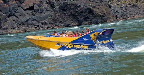 Jet Boating on the Zambezi