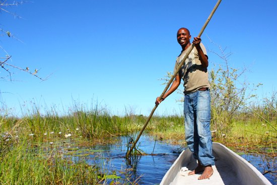 Elijah Our Poler Elijah Our Okavango Delta Poler