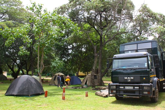 Zimbabwe campsite Zimbabwe campsite