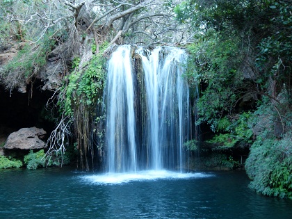 Central Africa Family Loop Tour in Photos Waterfall